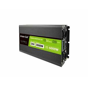 Green Cell Przetwornica napicia PowerInverter LCD 24 V INVGC24P3000LCD obraz