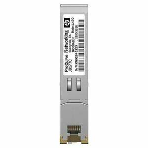 Hewlett Packard Enterprise X121 1G SFP RJ45 T Transceiver J8177C obraz