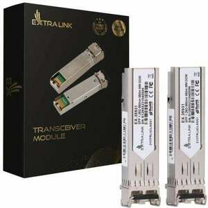 Extralink SFP 1.25G 2-pack | SFP modul | 1, 25Gbps, LC/UPC EX.35931 obraz