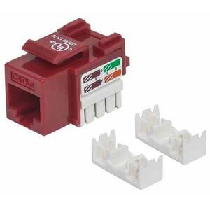 Intellinet 210478 Keystone modul C5 UTP červený 210478 obraz