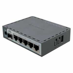 Mikrotik hEX S (verze 2025) s RouterOS L4, stolní skříň E60iUGS obraz