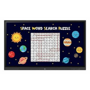 LG CreateBoard Interaktivní tabule 165, 1 cm (65") 3840 x 65TR3DK-BM obraz