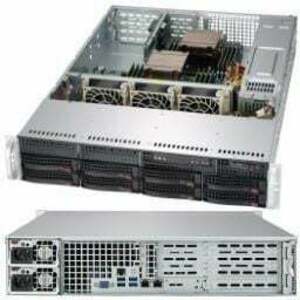 Supermicro CSE-825TQC-R802WB Black 2U SC825TQC SAS3 CSE-825TQC-R802WB obraz