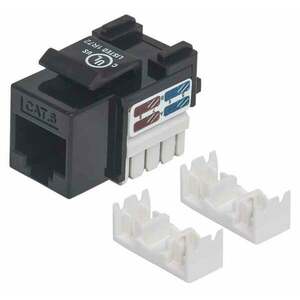 Intellinet 210720 Keystone modul C6 UTP černý 210720 obraz