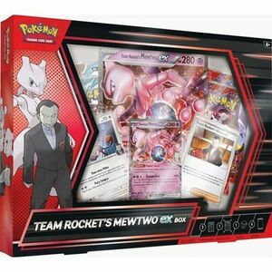 Kartová hra Pokémon TCG: Team Rocket's Mewtwo ex Box (Pokémon) obraz