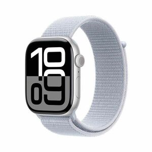 Apple Watch Series 10 GPS 42mm Silver Aluminium Case with Blue Cloud Sport Loop *Rozbalené* obraz