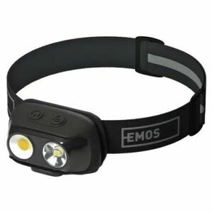 EMOS COB LED nabíjacia čelovka P3542, 500 lm, 130 m, Li-pol 1200 mAh obraz