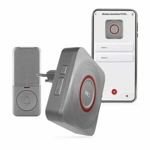 EMOS GoSmart Domový bezdrátový zvonček P5735SS do zásuvky s WiFi obraz