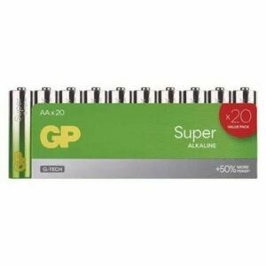 EMOS GP Alkalická baterie GP Super LR6 (AA) 20ks obraz