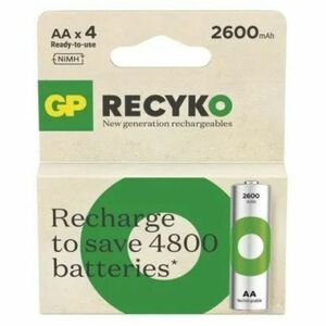EMOS GP Nabíjacia baterie ReCyko 2600 (AA) 4 ks obraz