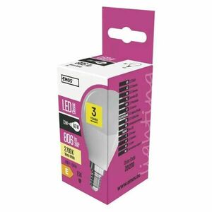 EMOS LED žiarovka Classic Mini Globe 7, 3W E14 teplá bílá obraz