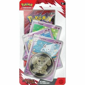 Kartová hra Pokémon TCG: Scarlet & Violet Destined Rivals Premium Checklane Blister Togekiss (Pokémon) obraz