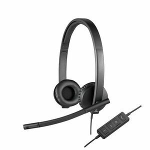 Logitech H570e - USB stereo headset obraz