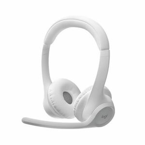 Logitech Zone 300 - bluetooth bezdrátové sluchátka - bílé obraz