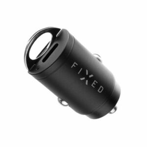 FIXED Autonabíjačka s 2x USB-C výstupom, PD30W - černá obraz