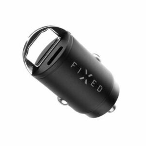 FIXED Autonabíjačka s USB-C a USB-A výstupom, PD30W - černá obraz