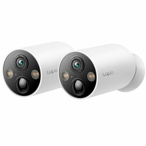 tp-link Tapo C425(2-pack), Smart Wire-free Camera 2K QHD (2560x1440), 2.4 GHz, 10000mAh rechargeable lithium-ion battery obraz