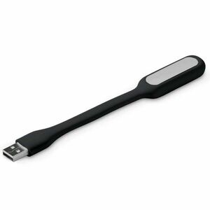 USB lampička k notebooku C-TECH UNL-04, flexibilná, čierna obraz