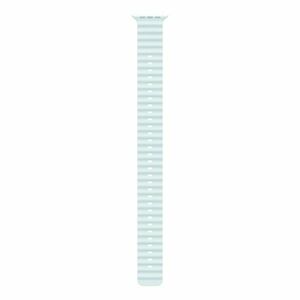 Apple Watch 49mm Ice Blue Ocean Band Extension - Natural Titanium Finish obraz