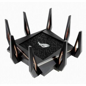 ASUS ROG Rapture GT-AXE11000 Tri-Band WiFi 6E Gaming Router, quad-core CPU, PS5 compatible, 2.5G port, mesh wifi system obraz