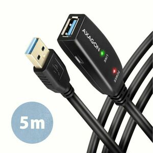 AXAGON ADR-305, USB 3.2 Gen 1 A-M -> A-F aktivní prodlužovací / repeater kabel, 5 m obraz