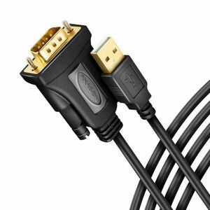 AXAGON ADS-1PQN, USB-A 2.0 - sériový RS-232 DB9-M FTDI adaptér / kabel 1.5 m obraz