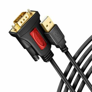 AXAGON ADS-1PSN, USB-A 2.0 - sériový RS-232 DB9-M Prolific adaptér / kabel 1.5 m obraz