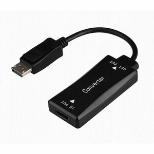 CABLEXPERT redukcia aktívna 4K 30Hz HDMI F/DisplayPort M, 0, 15 m obraz