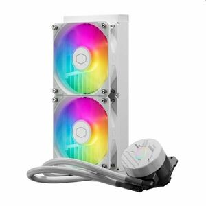 COOLER MASTER Liquid cooler CPU MasterLiquid ML240L Core ARGB White obraz