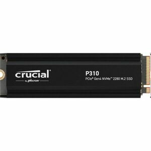 Crucial SSD P310 2TB M.2 NVMe Gen4 7100/6000 MBps with Heatsink (Playstation®5 and PlayStation®5 Pro compatible) obraz