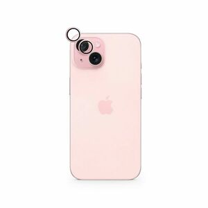 Epico Aluminium Lens Protector for Apple iPhone 15 / 15 Plus - růžová obraz