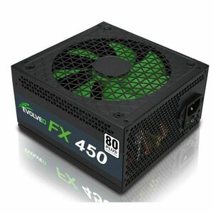 EVOLVEO FX 450, zdroj 450W ATX, 14cm, tichý, 80+, bulk obraz