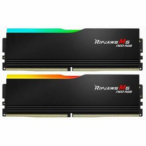 G.SKILL 32 GB kit DDR5 6000 CL36 Ripjaws M5 Neo RGB AMD EXPO black obraz