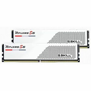 G.SKILL 32 GB kit DDR5 6000 CL36 Ripjaws S5 white obraz