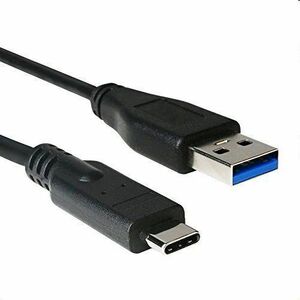 Kábel C-TECH USB 3.0 AM na Type-C kábel (AM/CM), 1m, černý obraz