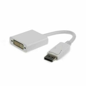 kabel CABLEXPERT red. Displayport na DVI, M/F, bílá obraz