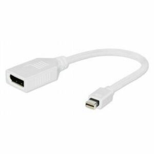 kabel CABLEXPERT red. Displayport na miniDisplayport, F/M, bílá obraz