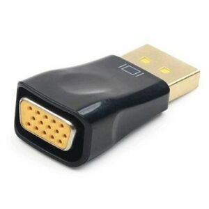 kabel CABLEXPERT red. Displayport na VGA, M/F, černá obraz