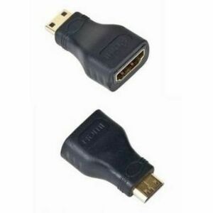 kabel CABLEXPERT red. HDMI na HDMI mini-C, F/M, pozlátené kontakty, černá obraz
