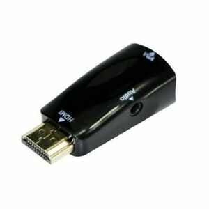kabel CABLEXPERT red. HDMI na VGA + Audio, M/F, černá obraz