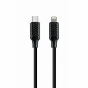 kabel CABLEXPERT USB 2.0 Type-C na Ligtning (cm/8pinM), 1, 5 m, dátový, černý obraz