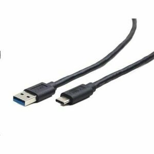 kabel CABLEXPERT USB 3.0 AM na Type-C kabel (AM/cm), 1 m, černý obraz