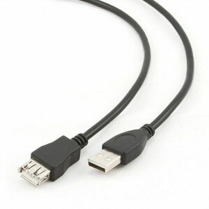 kabel CABLEXPERT USB A-A 4, 5 m 2.0 prodlužovací HQ s ferritovým jadrom obraz