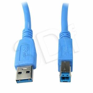 kabel CABLEXPERT USB A-B 1, 8 m 3.0, modrý obraz