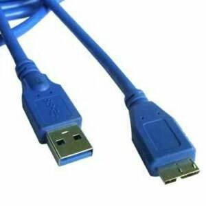 kabel CABLEXPERT USB A-B micro 1, 8 m 3.0, modrý obraz