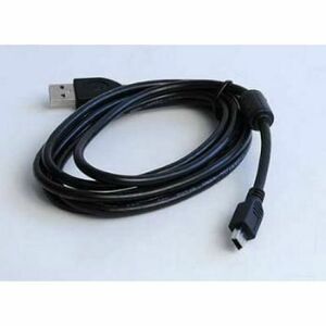 kabel CABLEXPERT USB A-MINI 5PM 2.0 1, 8 m HQ s ferritovým jadrom obraz