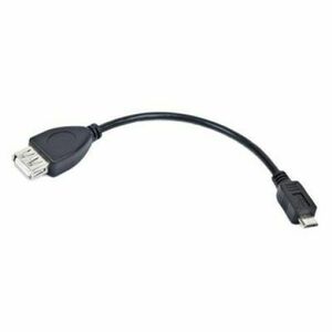 kabel CABLEXPERT USB AF/micro BM, OTG, 15 cm, pre tablety a smartphone obraz