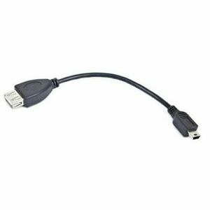 kabel CABLEXPERT USB AF/mini BM, OTG, 15 cm, pre tablety a smartphone obraz