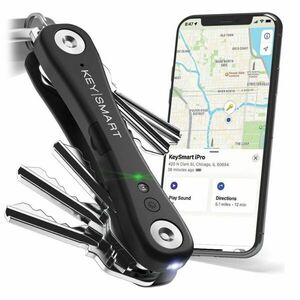 KeySmart iPro s Apple Find My - organizér kľúčov - černý obraz