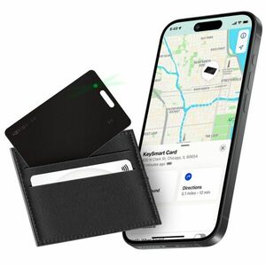 KeySmart SmartCard s Apple Find My - čierna obraz